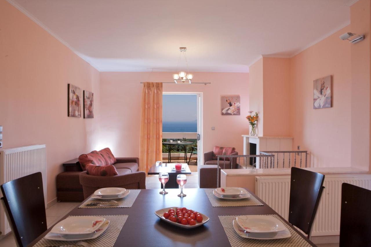 Pantheon & Danae Luxury Villas Szívota Kültér fotó